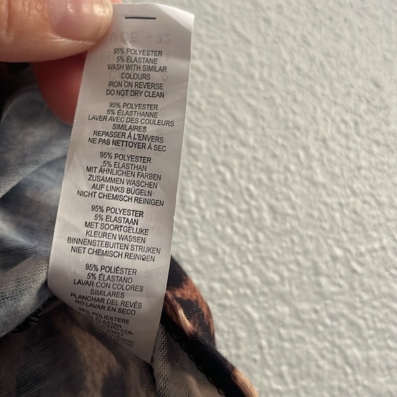 Nasty Gal Leopard Print Mini Skirt Size 2 - Picture 4 of 4